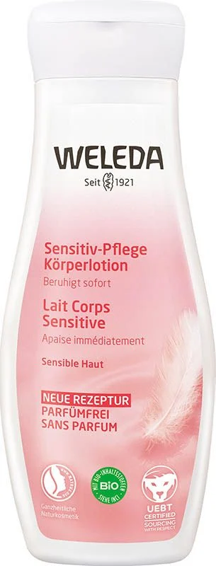 WELEDA Körperlotion sensitiv Pflege Fl 200ml WELEDA Körperlotion sensitiv Pflege Fl 200ml
