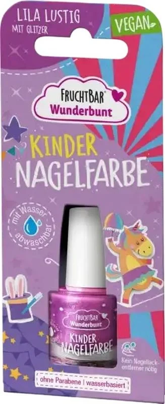 FRUCHTBAR Wunderbunt Kind Nagelfa lila lustig 5ml