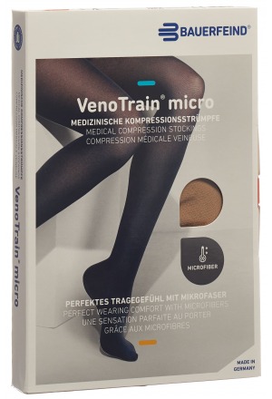 Bauerfeind VT MICRO AG KKL2 M n/s geschlossene Fussspitze cara MikroNoppe 1 Paar