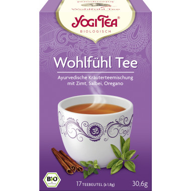 Yogi Tea Wohlfühl Tee 17 x 1.8g Yogi Tea Wohlfühl Tee 17 x 1.8g