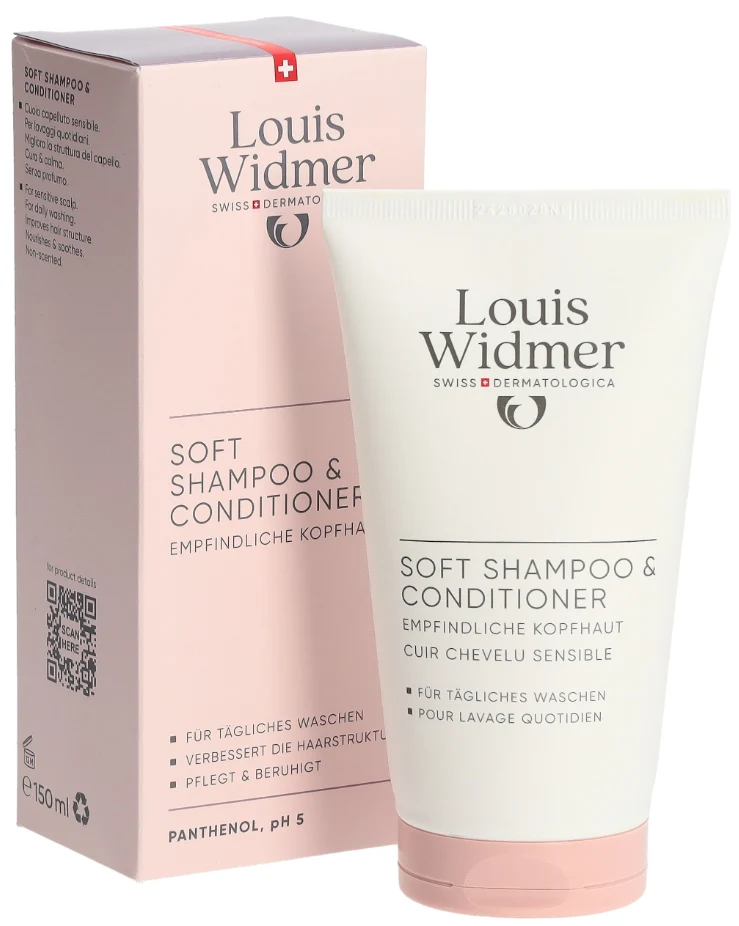 Louis Widmer Shampooing Antipell Unparfumiert 200ml