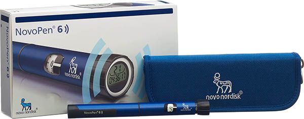 Novopen 6 Injektionsgerät blau Novopen 6 Injektionsgerät blau