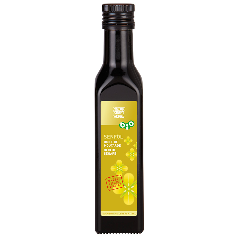 NATURKRAFTWERKE Senföl nativ Bio 250ml NATURKRAFTWERKE Senföl nativ Bio 250ml