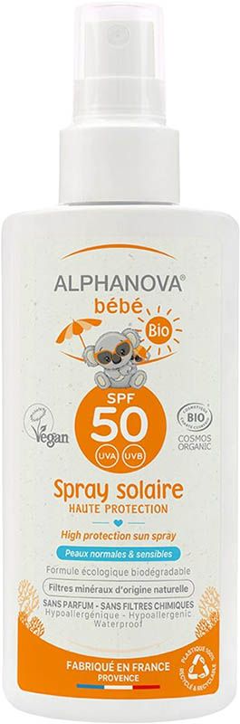 ALPHANOVA® BB Sonnenmilch Spray Bio SPF50+ 125g