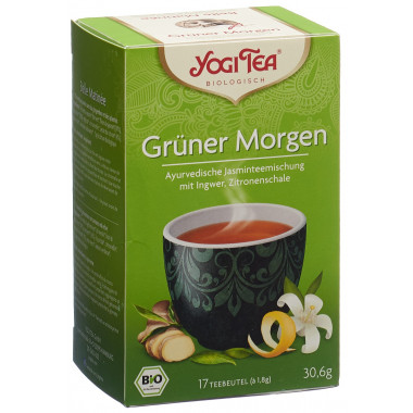 Yogi Tea Grüner Morgen 17 Btl 1.8g Yogi Tea Grüner Morgen 17 Btl 1.8g