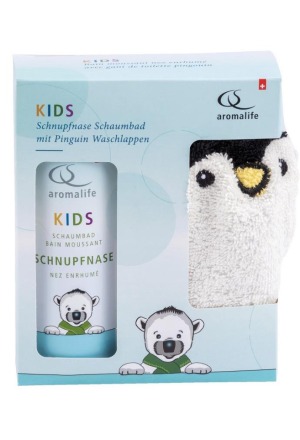 AROMALIFE Geschenkset Kids Schnupnase Bad Waschlap AROMALIFE Geschenkset Kids Schnupnase Bad Waschlap
