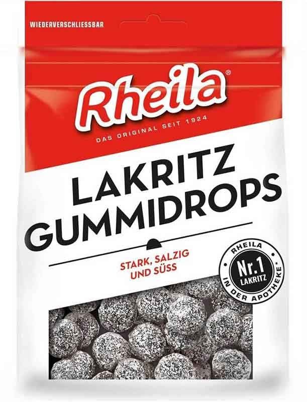 Soldan RHEILA Lakritz Gummidrops 90g