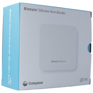 Biatain Silicone Non Border 10x10cm 10 Stück