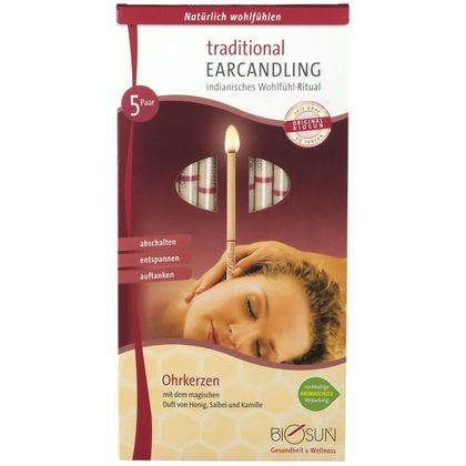 Biosun traditional Ohrkerzen 5 Paar Biosun traditional Ohrkerzen 5 Paar