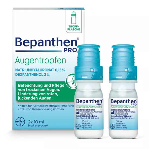 Bepanthen® PRO Augentropfen 2 x 10ml Bepanthen® PRO Augentropfen 2 x 10ml