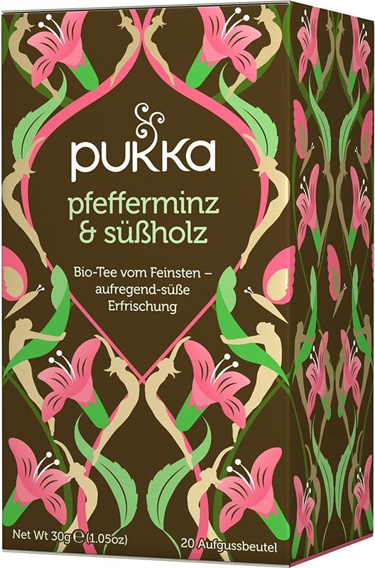 Pukka Pfefferminz & Süssholz Tee Bio 20 Beutel Pukka Pfefferminz & Süssholz Tee Bio 20 Beutel