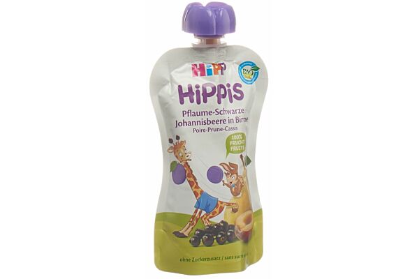 Hipp Pflaume-Johannisbeere in Birne Greta Giraffe 100g