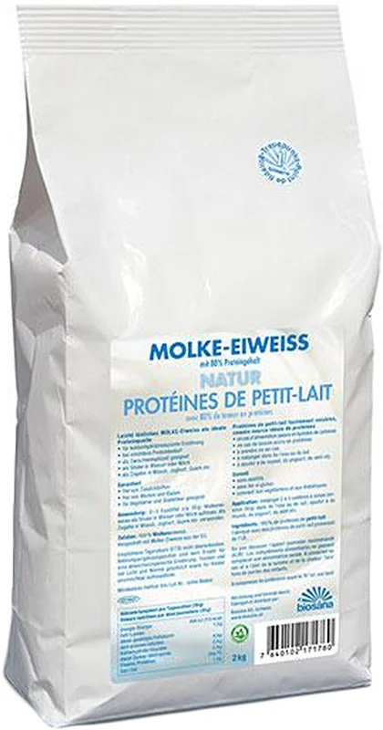 Biosana Molke Eiweiss Pulver Natur Beutel 2kg