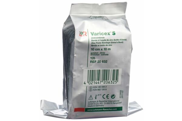 Varicex S Zinkleimbinde 10cmx10m