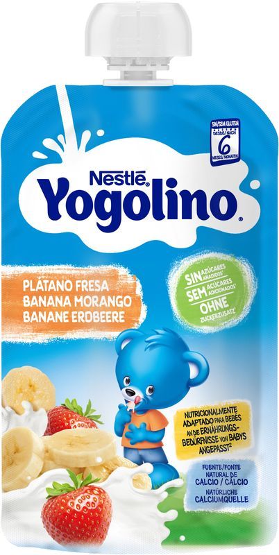 Nestlé Yogolino Banane Erdbeere Btl 100g