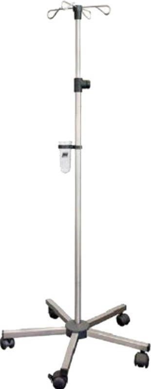 KAWE Infusionsständer Edelstahl zerlegt