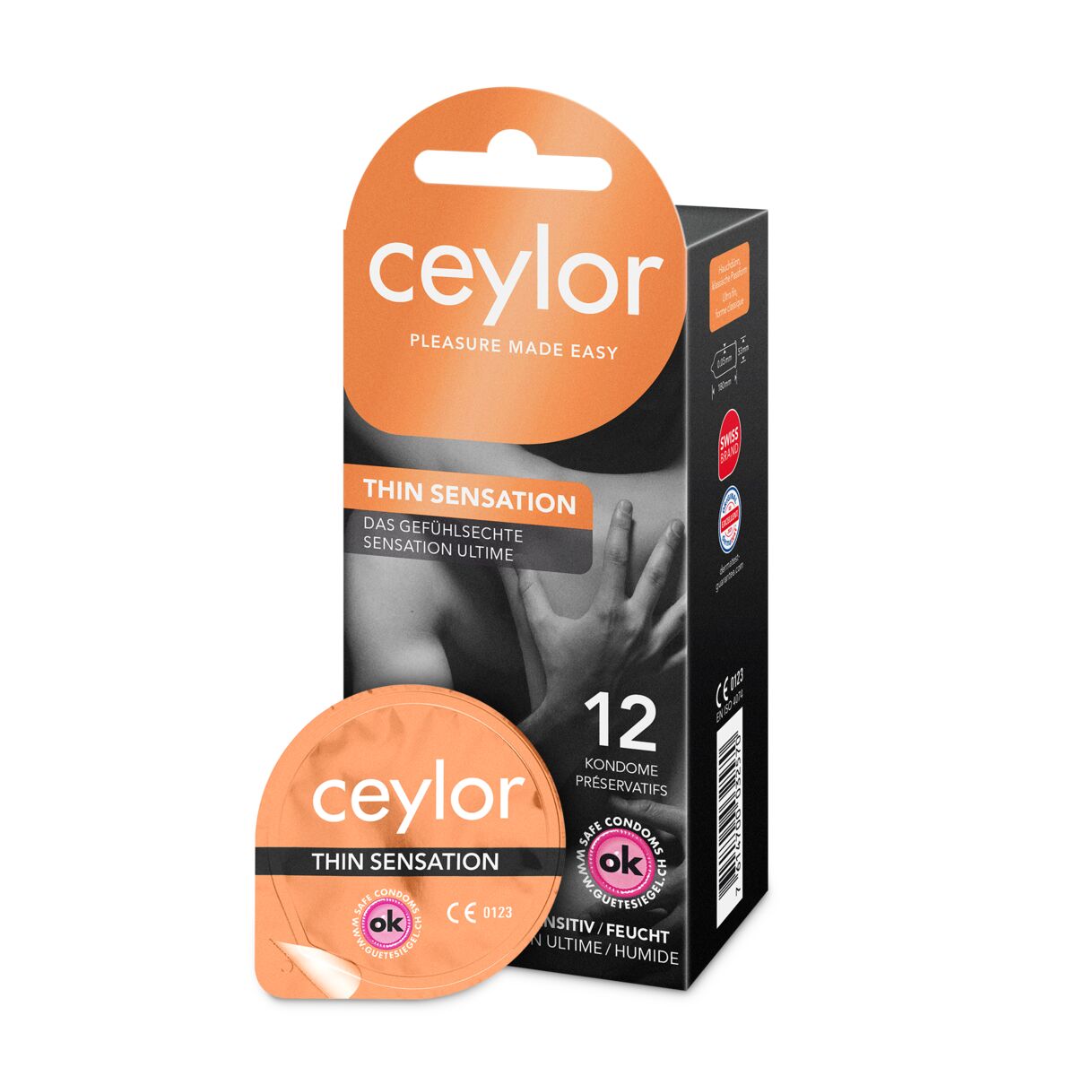 ceylor® Thin Sensation Präservativ 12 Stück ceylor® Thin Sensation Präservativ 12 Stück