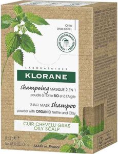 Klorane Maske Shampoo Brennnessel Bio 8 x 3g