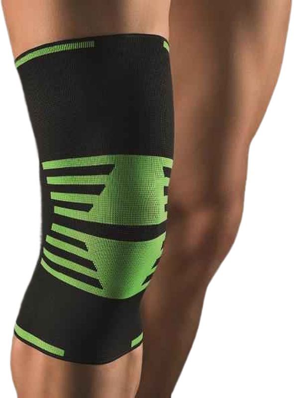 BORT ActiveColor Sport Kniebandage L schw/grün BORT ActiveColor Sport Kniebandage L schw/grün