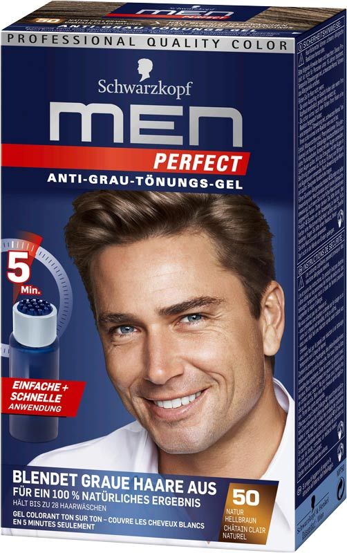 MEN PERFECT Tönung 50 Natur Hellbraun