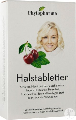 Phytopharma Halstabletten 30 Stück Phytopharma Halstabletten 30 Stück
