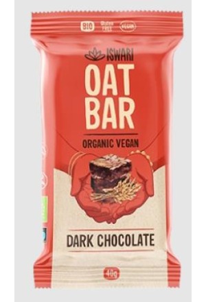 ISWARI Hafer Riegel Dark Chocolate BIO Btl 40g ISWARI Hafer Riegel Dark Chocolate BIO Btl 40g