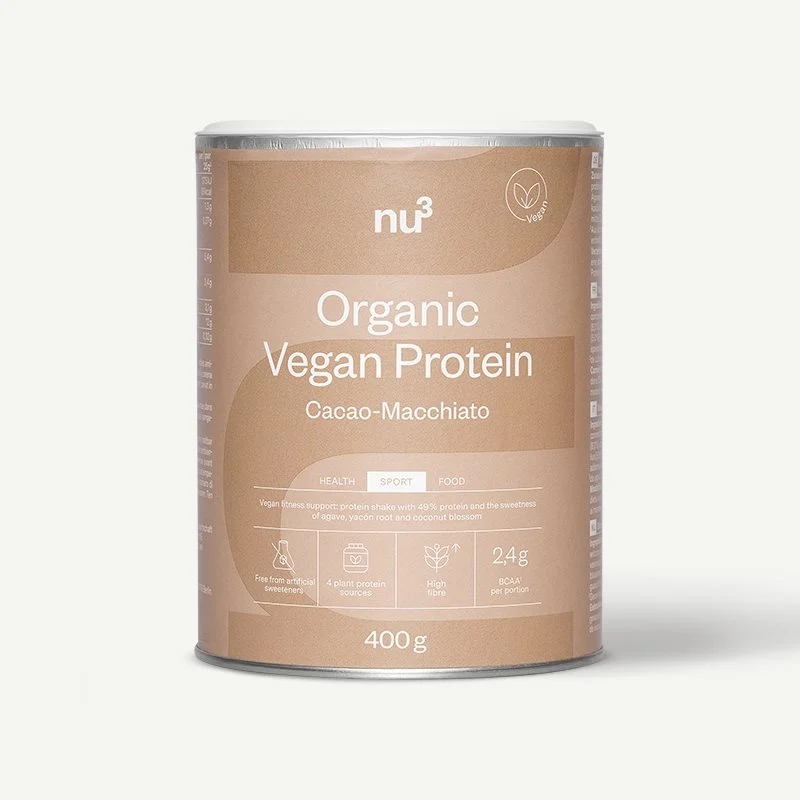 NU3 Vegan Protein Cacao Macchiato 400g