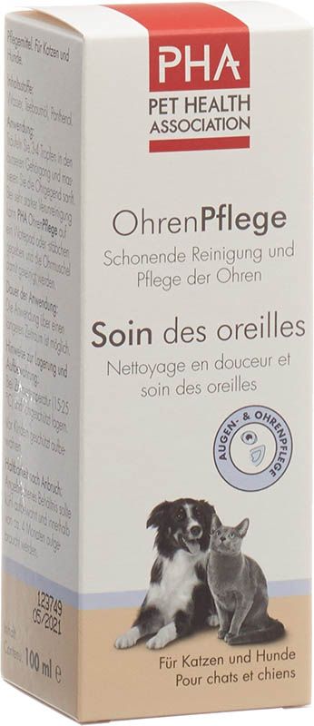 PHA OhrenPflege Tropfen f Hunde und Katzen 100ml PHA OhrenPflege Tropfen f Hunde und Katzen 100ml