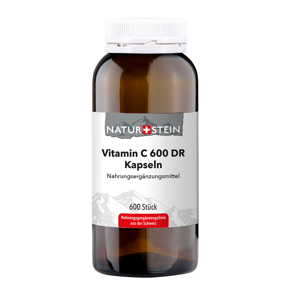 Naturstein Vitamin C 600 DR Kapseln 600 Stück Naturstein Vitamin C 600 DR Kapseln 600 Stück