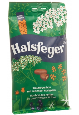 Halsfeger Kräuterbonbon Btl 90g Halsfeger Kräuterbonbon Btl 90g
