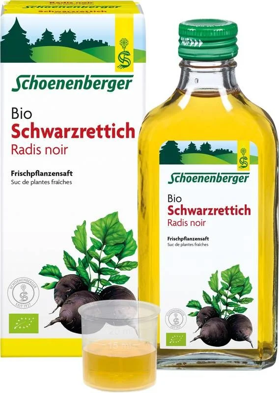 Schoenenberger Schwarzre Frischpflanzensaft Saft Bio 200ml