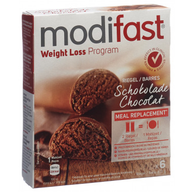 MODIFAST Programm Riegel Schokolade 6 x 31 g MODIFAST Programm Riegel Schokolade 6 x 31 g