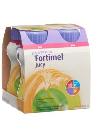 Fortimel Jucy Tropical 4 x 200ml Fortimel Jucy Tropical 4 x 200ml