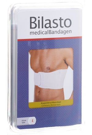 BILASTO Rippenbruchbandage XL weiss