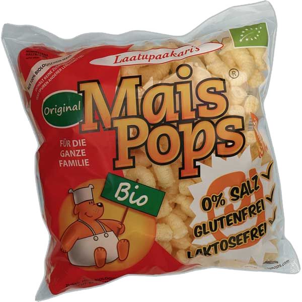 Maispops der gesunde Kinder-Snack Bio 65g