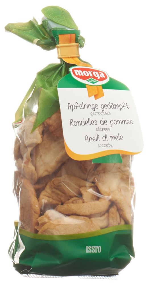 ISSRO Apfelringe gedämpft/geschwefelt 100g