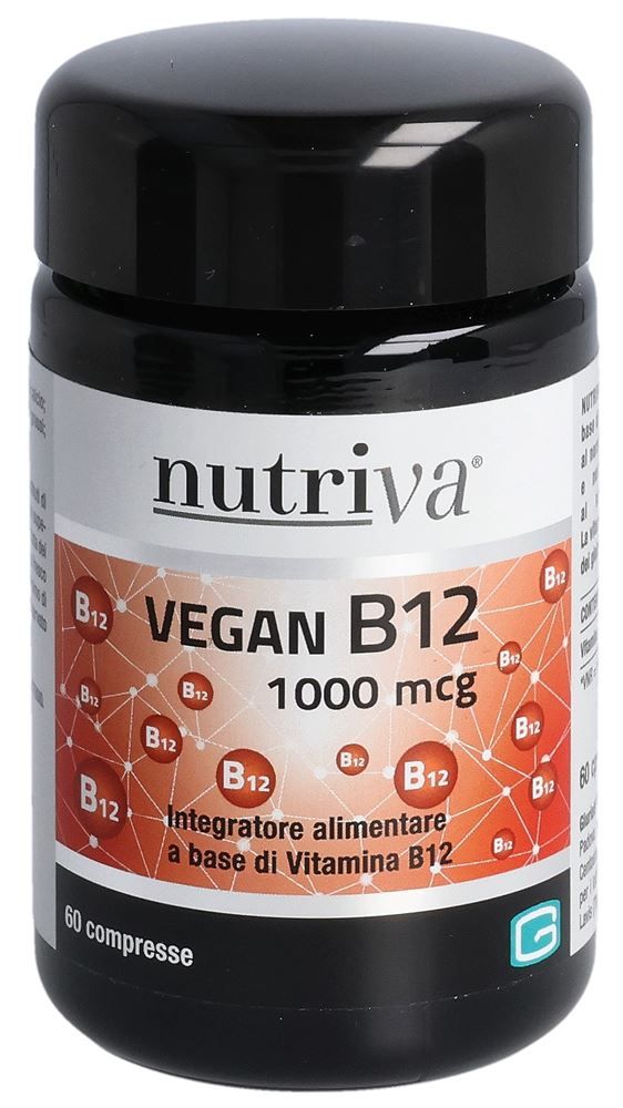 NUTRIVA Vegan B12 Tabl 1000 mcg 60 Stück NUTRIVA Vegan B12 Tabl 1000 mcg 60 Stück