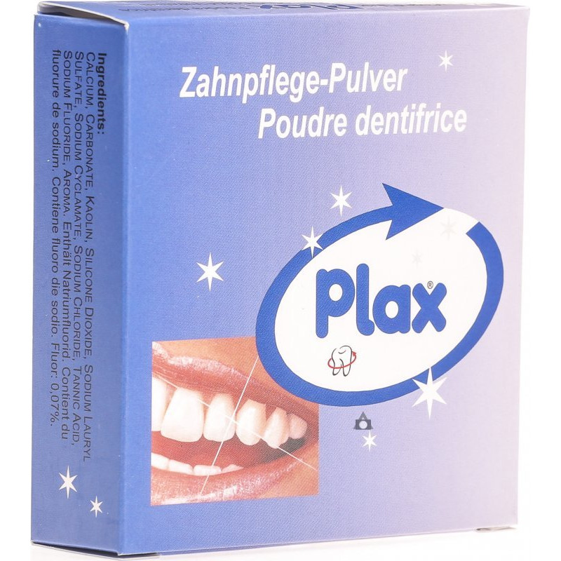 PLAX Zahnpflegepulver Dose 50g