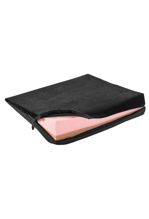 ELSA Keilkissen spezial 37x37x8/1cm schw m Noppen