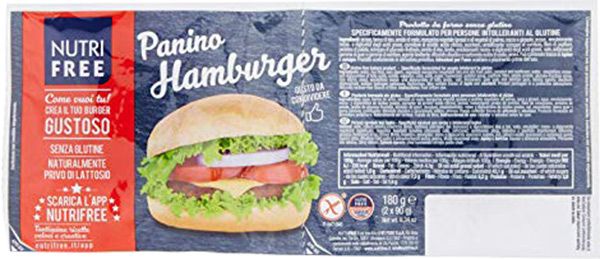 NUTRIFREE Panino Hamburger glutenfrei 2 x 90g