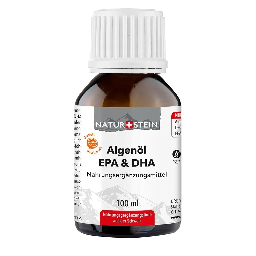 NATURSTEIN Algenöl EPA&DHA Glasfl 100ml