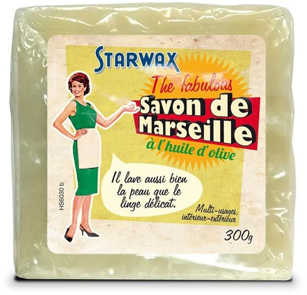 Starwax the fabulous Marseilleseife mit Olivenöl 300g Starwax the fabulous Marseilleseife mit Olivenöl 300g
