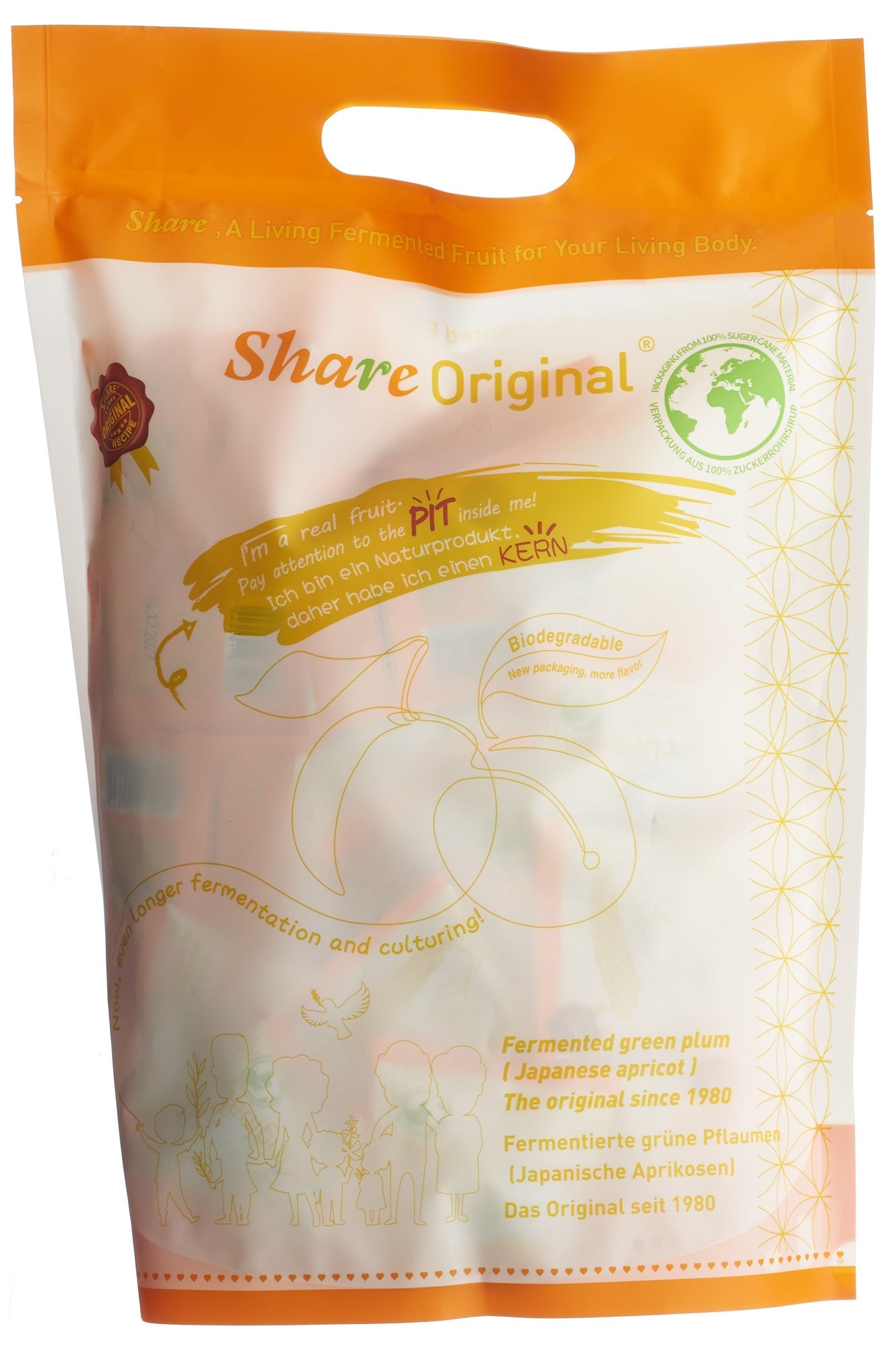 Share ORIGINAL Grüne Pflaume/japanische Aprikose fermentiert 500g Share ORIGINAL Grüne Pflaume/japanische Aprikose fermentiert 500g