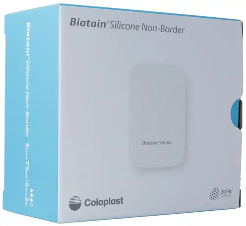 Biatain Silicone Non Border 5x7.5 cm 10 Stück
