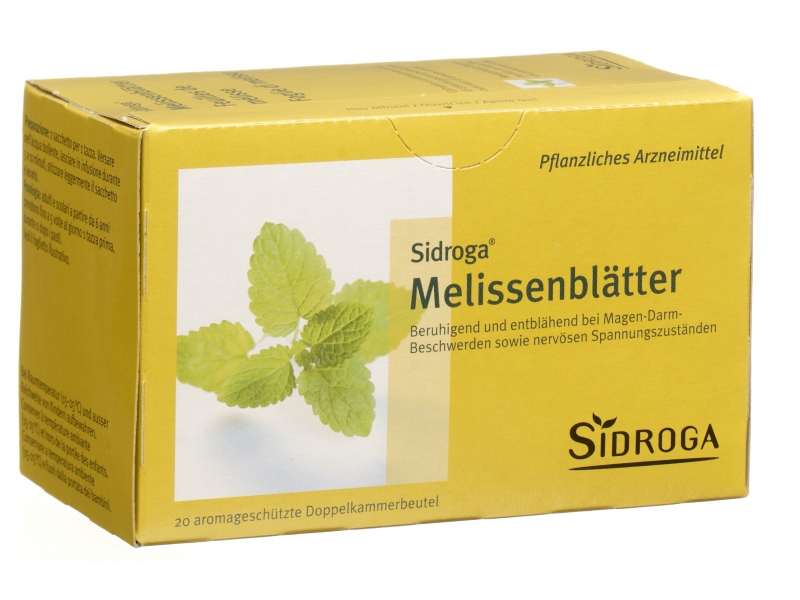 Sidroga Melissenblätter 20 Btl 1.5g Sidroga Melissenblätter 20 Btl 1.5g