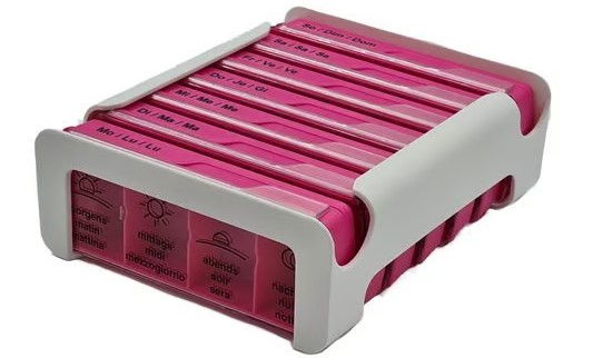 SupairBOX Compact 7 Tage D/F/I pink