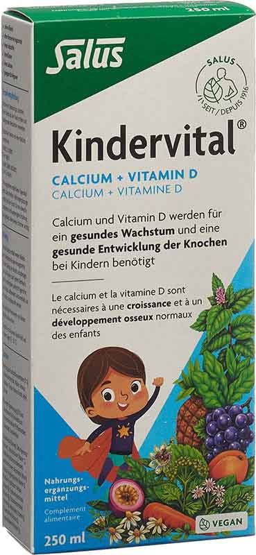 Salus® Kindervital Calcium + Vitamin D 250ml Salus® Kindervital Calcium + Vitamin D 250ml