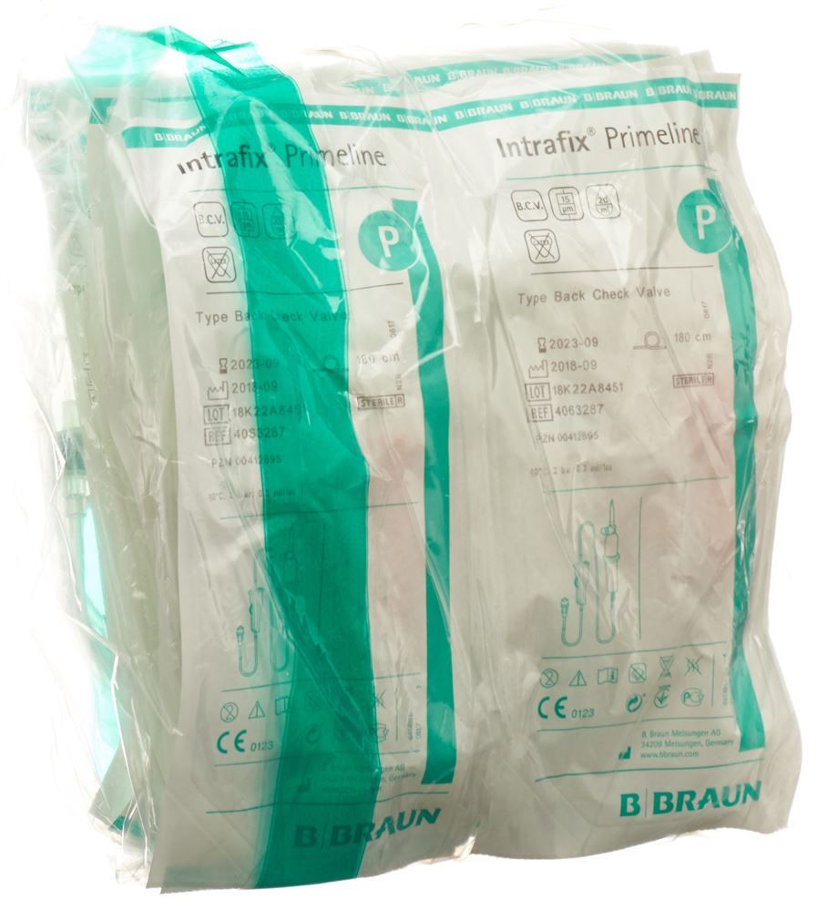 INTRAFIX Primeline 180cm Rückschlagventil 100 Stück