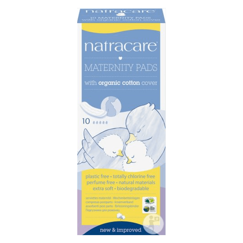 Natracare Damenbinden für junge Mütter 10 Stück