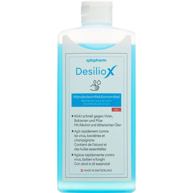 Desiliox Händedesinfektionsmittel Gel Fl 500ml
